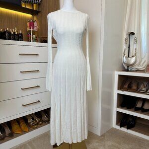Meshki White Midi Dress
